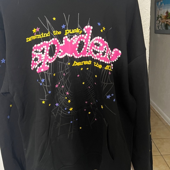 Black Spider Hoodie - Picture 3 of 8